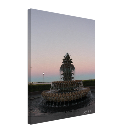 Charleston Pineapple Canvas